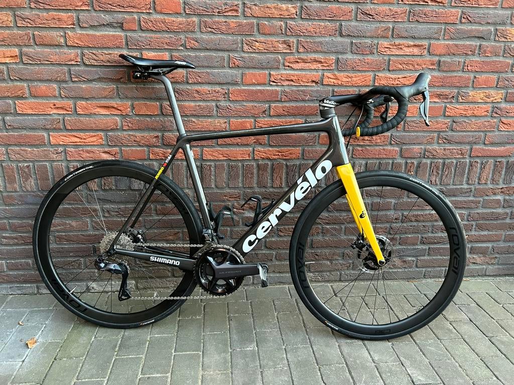 Cervélo R5 Maat 58 Shimano Di2 afgemonteerd, Fietsen en Brommers, 28 inch, Carbon, Heren, Zo goed als nieuw