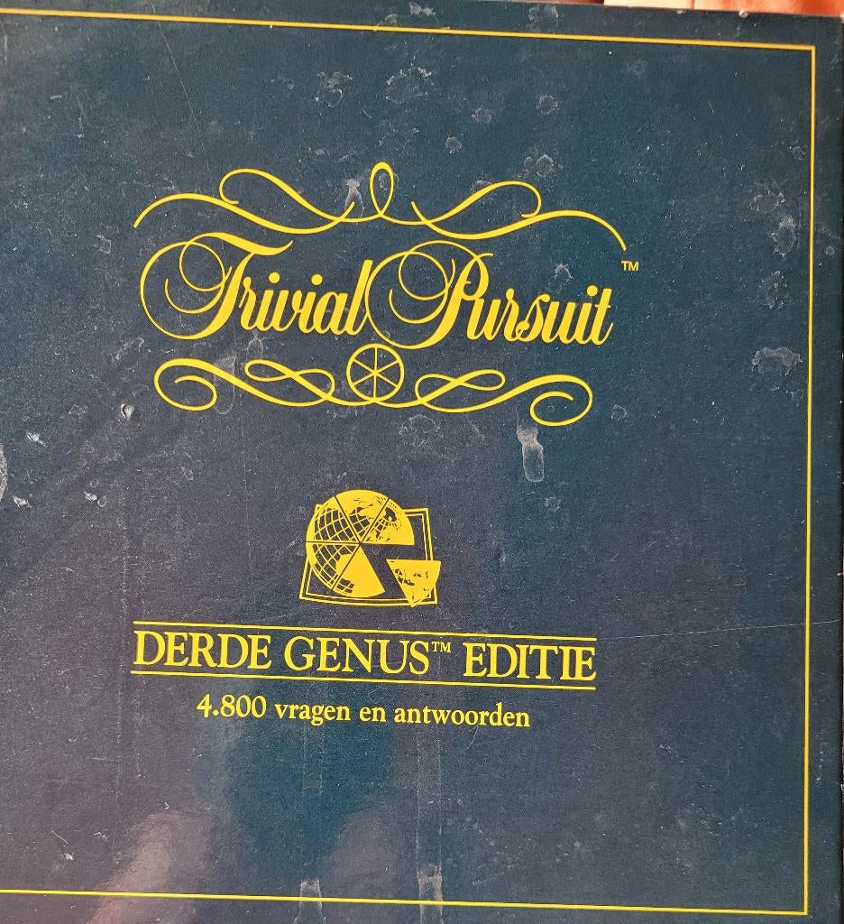 Trivial Pursuit derde Genus editie. Parker., Hobby en Vrije tijd, Gezelschapsspellen | Bordspellen, Vijf spelers of meer, Ophalen of Verzenden