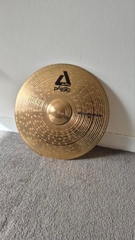 Paiste Alpha Medium Crash 14" - Goede staat, Ophalen, Zo goed als nieuw, Overige merken