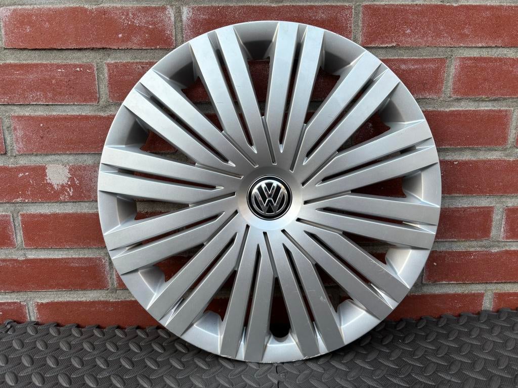 1 originele Volkswagen Polo wieldop 15 inch, Ophalen of Verzenden, Gebruikt