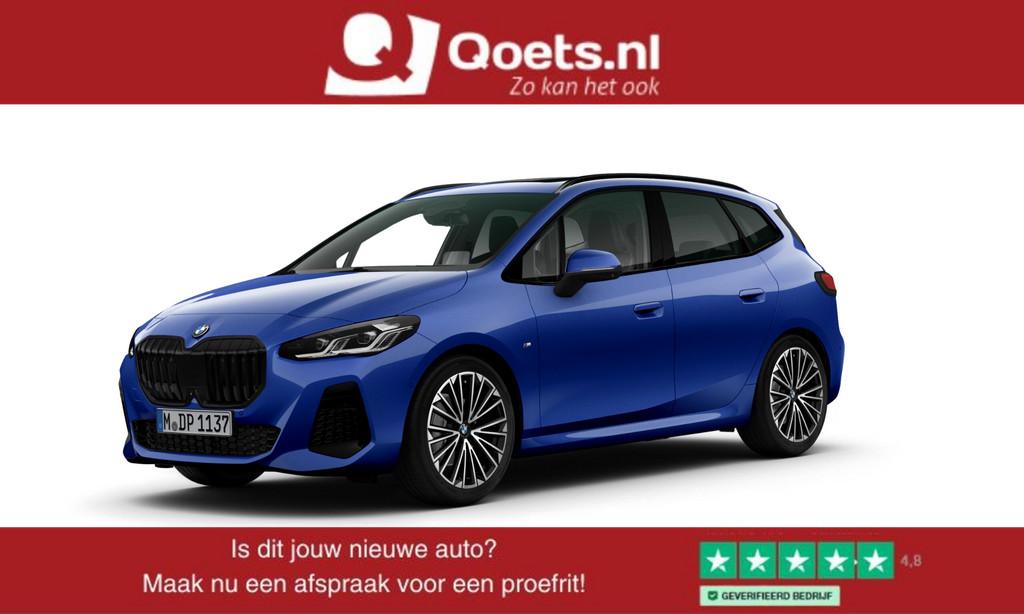 BMW 2-serie Active Tourer 220i M Sport - Trekhaak - Panorama, Auto's, BMW, 12 maanden, Gebruikt, Blauw, Bedrijf