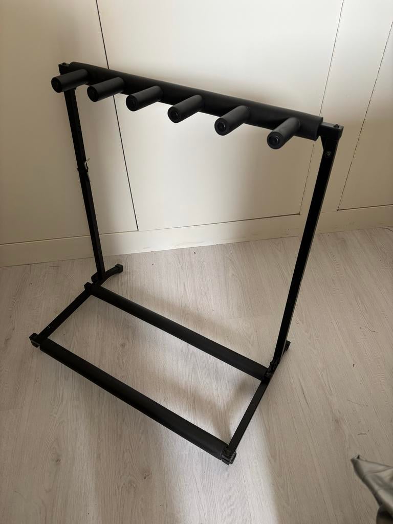 Gitaar standaard voor 5 gitaren - RTX TRT X5GN, Muziek en Instrumenten, Standaards, Ophalen, Gebruikt, Instrumentstandaard, Gitaar