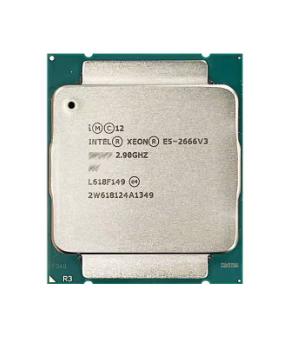 Intel Xeon E5 2666 V3 2,9Ghz met Socket LGA 2011-3, Ophalen of Verzenden, Gebruikt, 3 tot 4 Ghz
