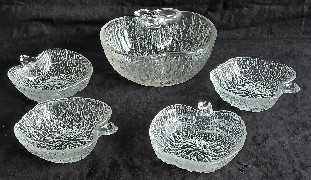 CoVetro glazen appelschalen jaren 60 / 70, Ophalen