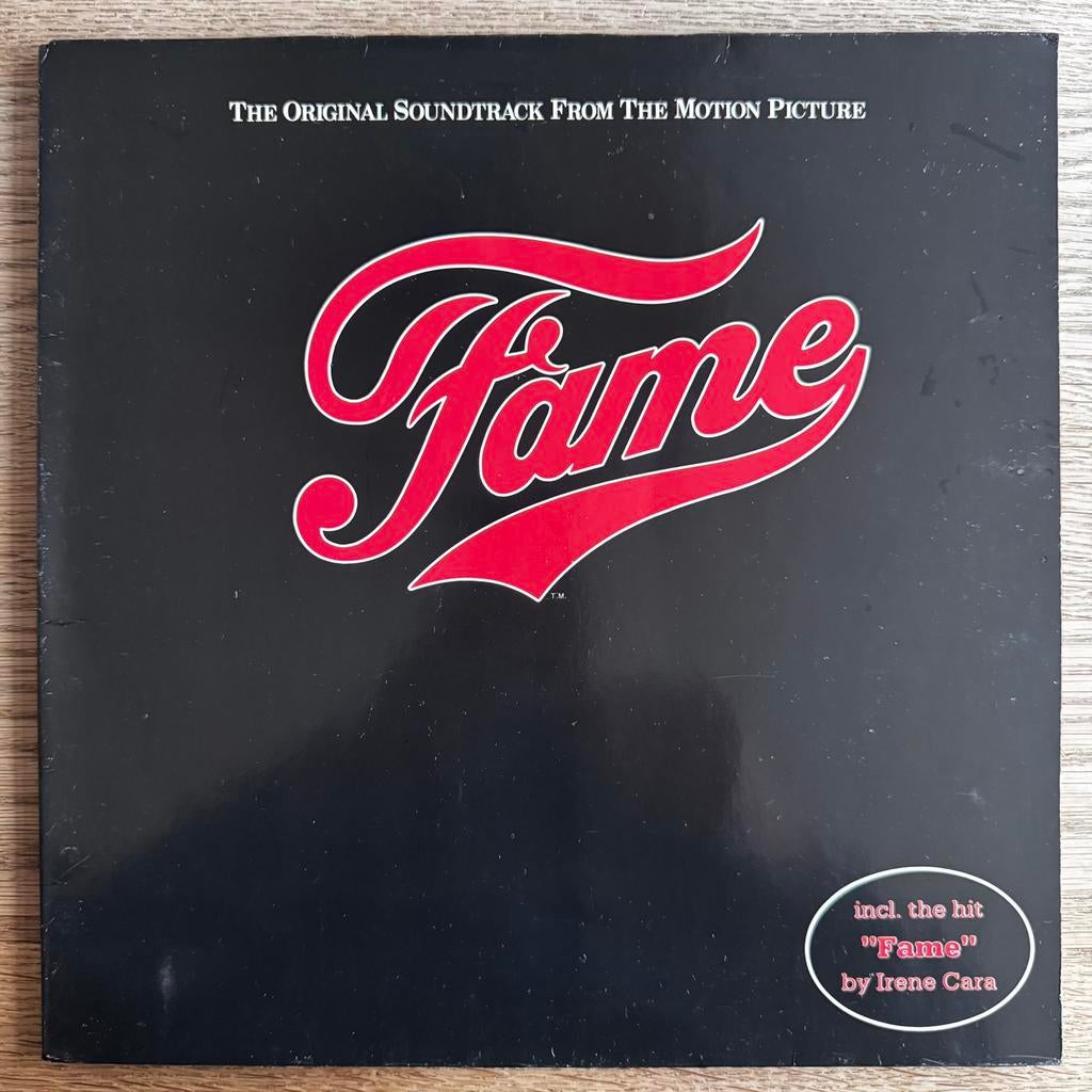 Fame Soundtrack From The Motion Picture LP Vinyl 1980 Disco, Ophalen of Verzenden, Gebruikt, 12 inch