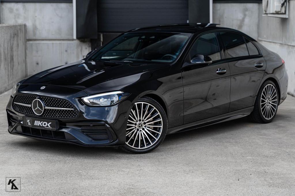 Mercedes-Benz C300 AMG | 2021 | Premium | Burmester-HUD Luxe, Auto's, Mercedes-Benz, Bedrijf, Te koop, C-Klasse, 360° camera, ABS
