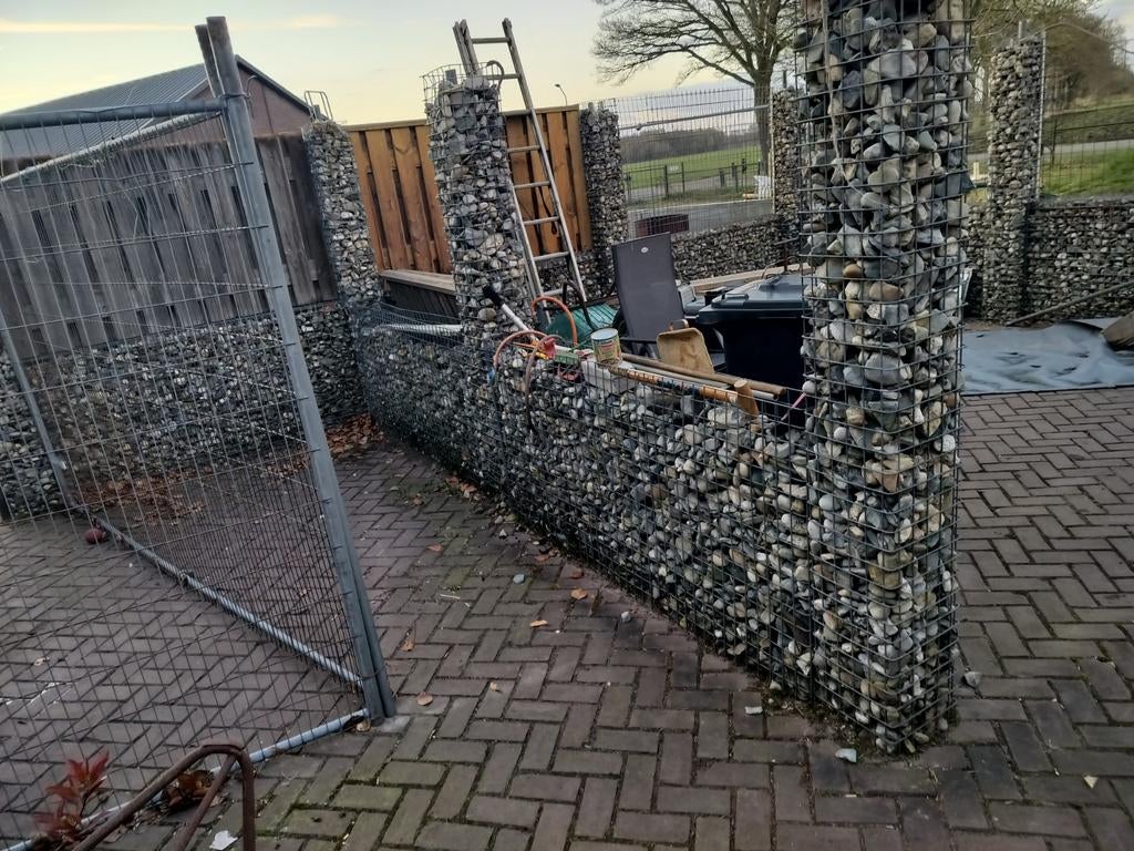 Steenkorven, Gebruikt, Graniet, Blauw, Ophalen of Verzenden