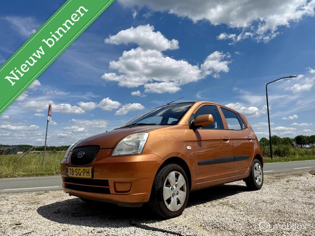Kia Picanto 1.0 LX, BJ 2006, Zuinig, APK Maart 2027, NAP, Auto's, Kia, Bedrijf, Te koop, Picanto, ABS, Alarm, Radio, Startonderbreker