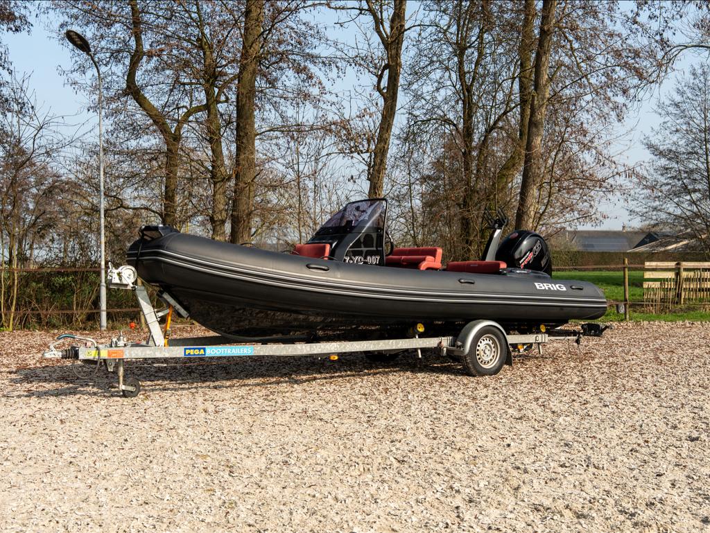 Brig Eagle 6 (2021) 150 pk Mercury PRO XS Incl. Pega trailer, Overige merken, 120 tot 200 pk, Ophalen of Verzenden, Zo goed als nieuw