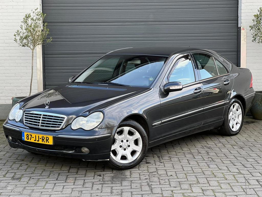 Mercedes-Benz C-klasse 180 Elegance | Automaat | Trekhaak |, 1998 cc, Gebruikt, Zwart, 4 cilinders