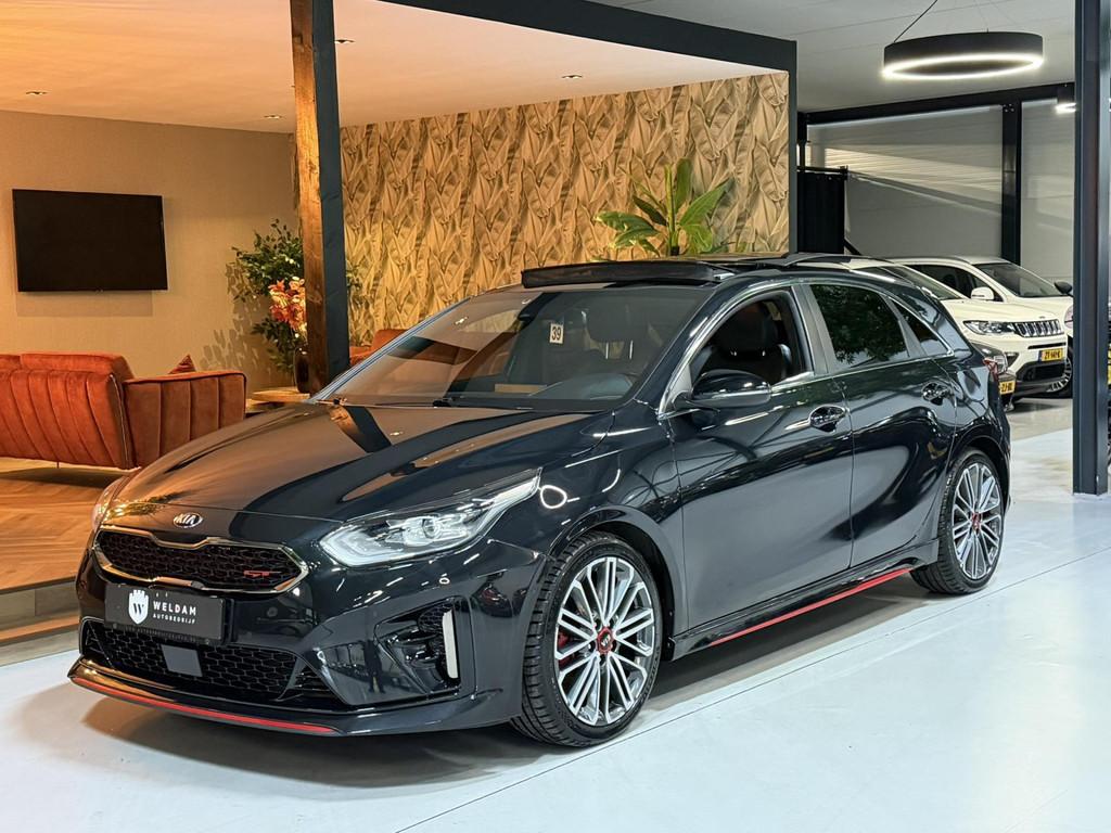 Kia Ceed 1.6 T-GDi GT 204 PK Garantie Pano Memory Carplay Ca, 15 km/l, 4 cilinders, Zwart, Bedrijf