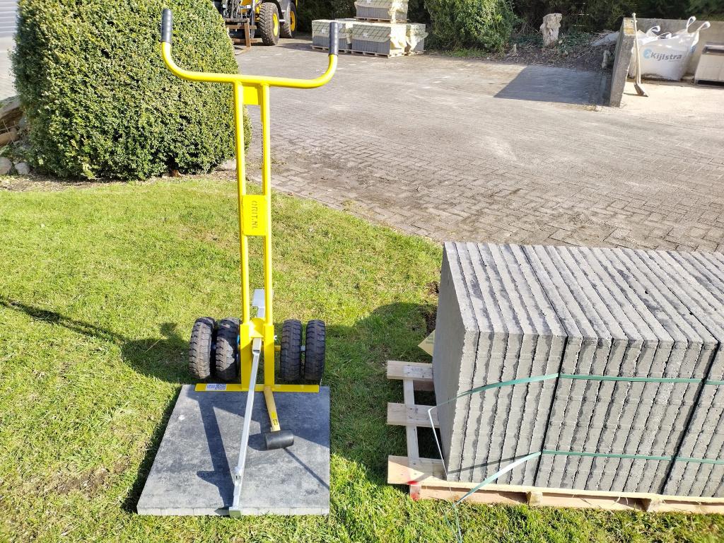 Tegellegger te huur, Ophalen, Gebruikt