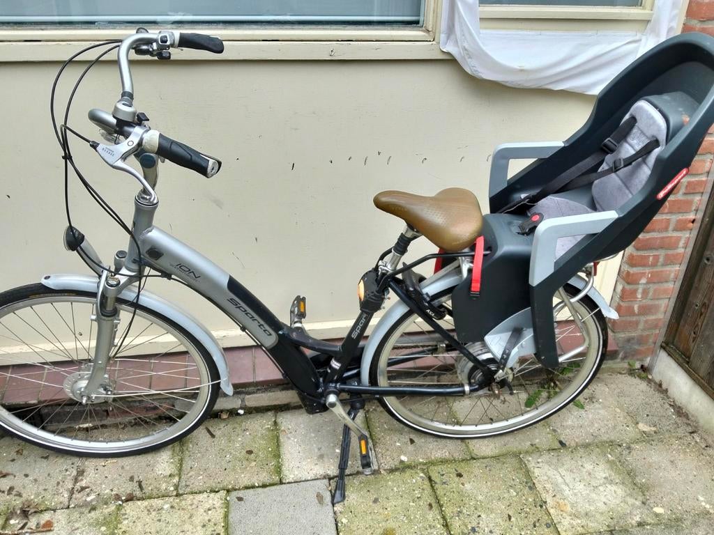 Sparta fiets met kinderzitje- ebike zonder accu en oplader, Fietsen en Brommers, Fietsen | Dames | Damesfietsen, Ophalen, Sparta