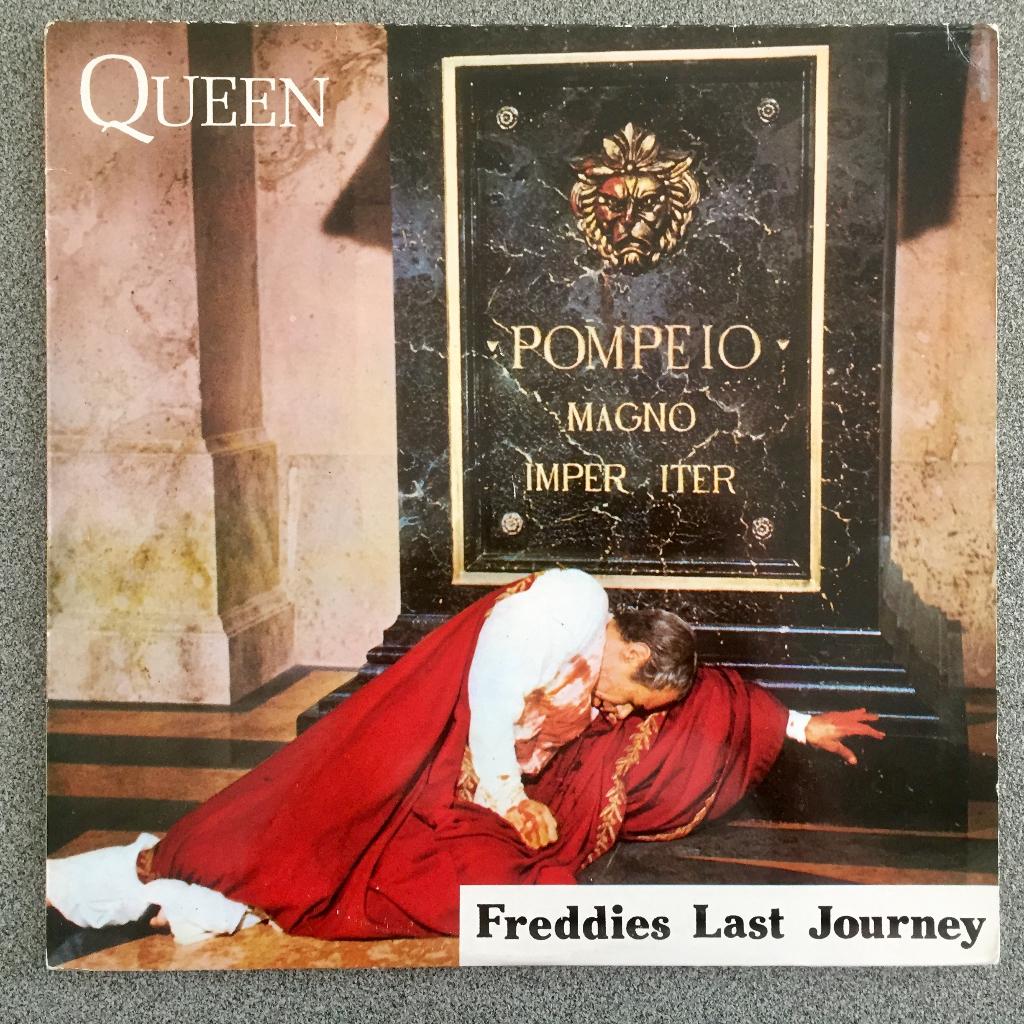 Queen ‎Freddies Last Journey (Zeldzaam), Cd's en Dvd's, Vinyl | Rock, Ophalen of Verzenden, Zo goed als nieuw, 12 inch, Poprock