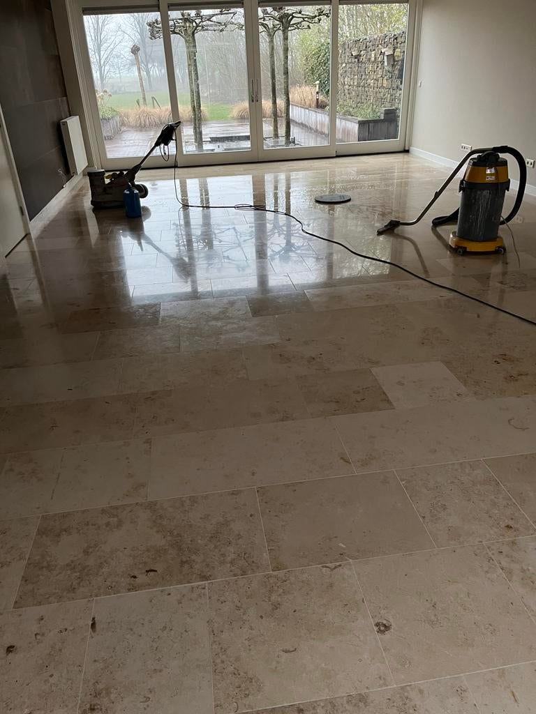 Marmer en travertin vloer polijsten, Ophalen of Verzenden, Nieuw, Marmer, Minder dan 5 m²