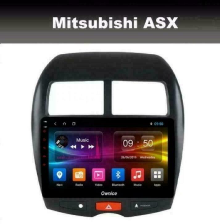 Mitsubishi ASX navigatie android 10 wifi dab+ carplay radio, Ophalen of Verzenden, Nieuw