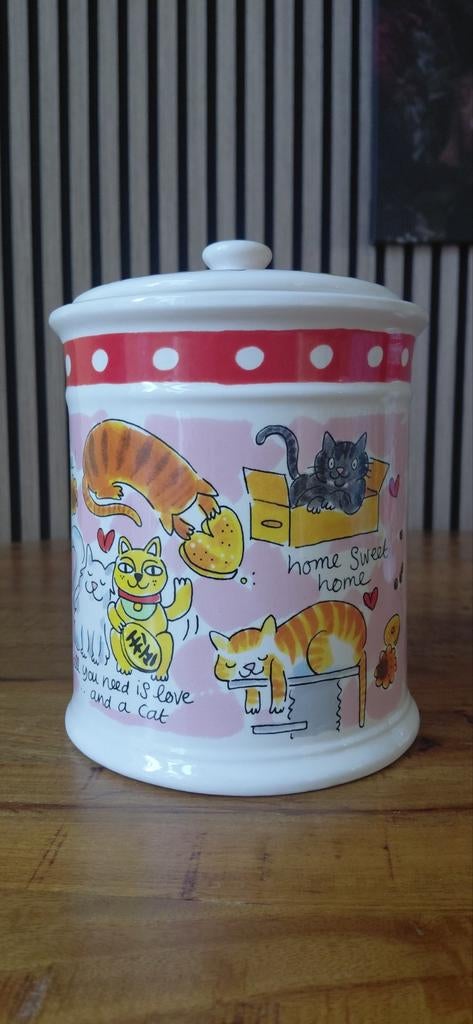 Blond Amsterdam Voorraadpot Kat, Ophalen, Nieuw