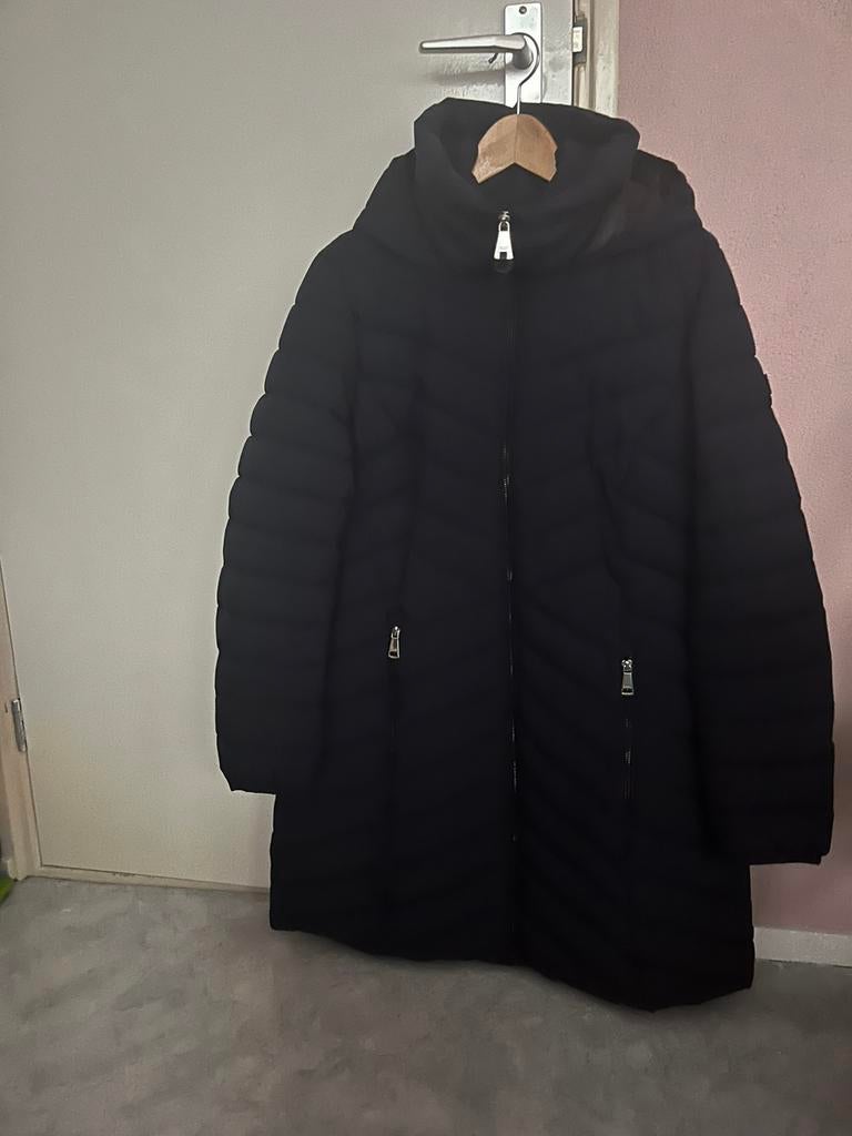 DKNY winterjas, Kleding | Dames, Jassen | Winter, Ophalen of Verzenden, Nieuw, Maat 42/44 (L), Blauw