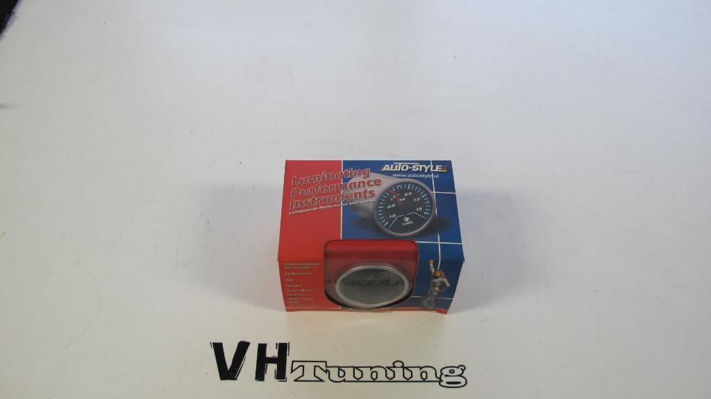 Autostyle 52MM olie temperatuur meter black panel, Auto diversen, Ophalen of Verzenden
