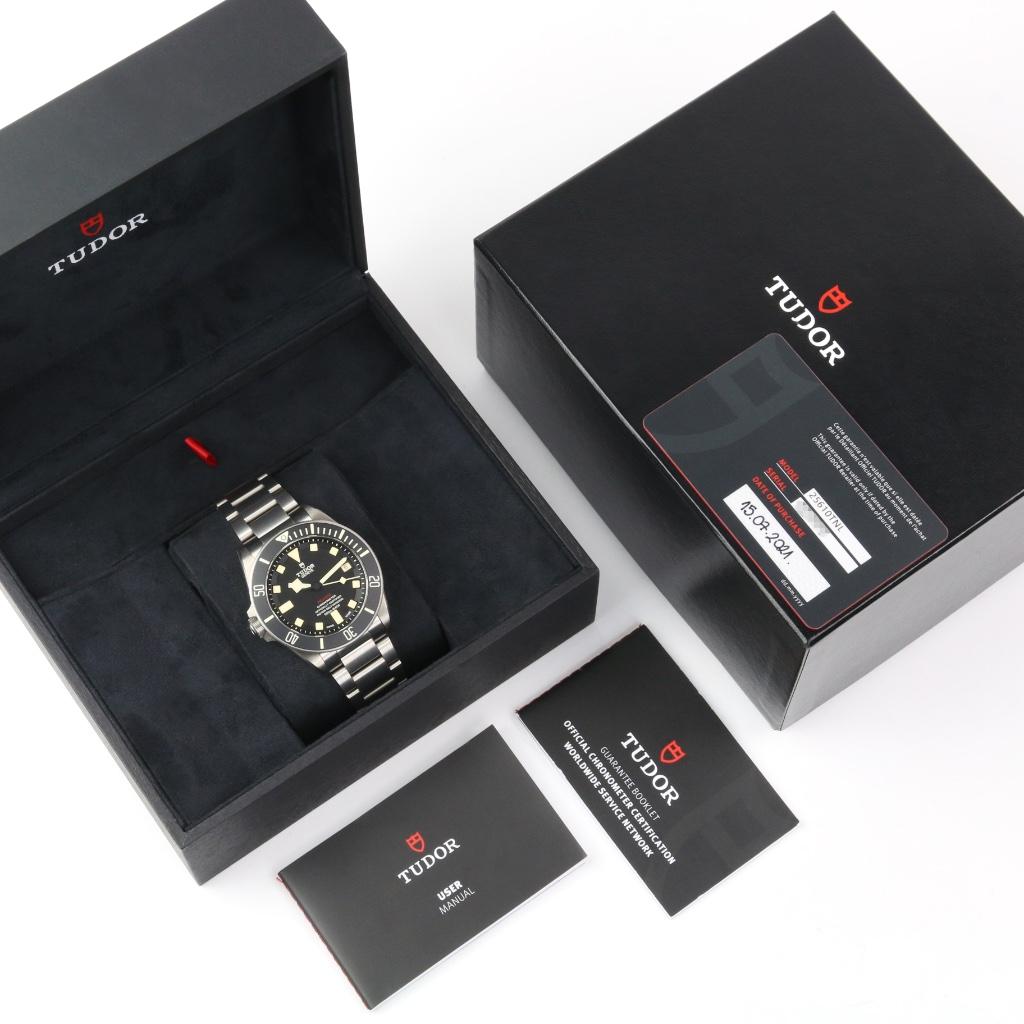 Tudor Pelagos Left Hand Drive 42 (Zeer goed/ 2021), Overige merken, Overige materialen, Polshorloge, Overige materialen
