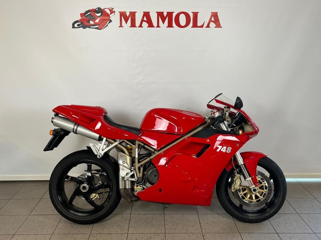 DUCATI 748 (bj 2000), DUCATI, 2 cilinders, Motorrijbewijs A, Bedrijf