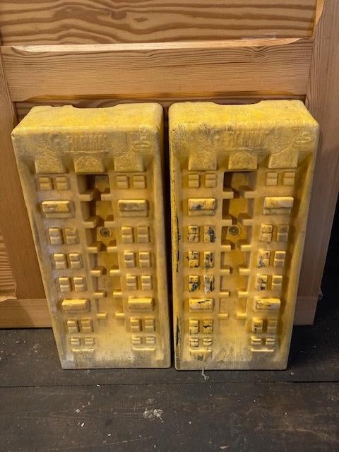 oprij blokken, Ophalen, Zo goed als nieuw