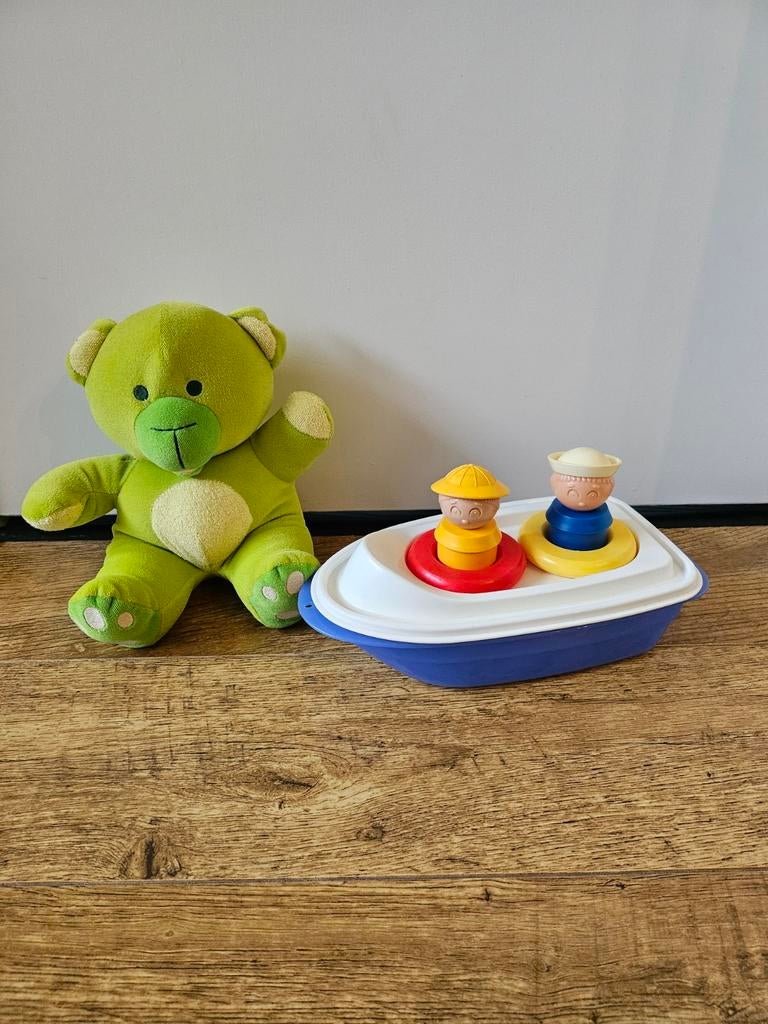 1.) Tupperware tuppertoys reddingsboot, Ophalen of Verzenden, Gebruikt, Blauw, Overige typen