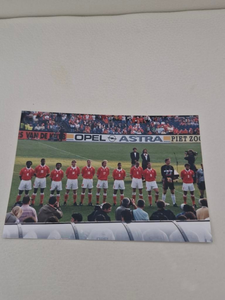 Collectie Ned Elftal  Foto's EK 1992, Ophalen of Verzenden, Gebruikt, Feyenoord, Poster, Plaatje of Sticker