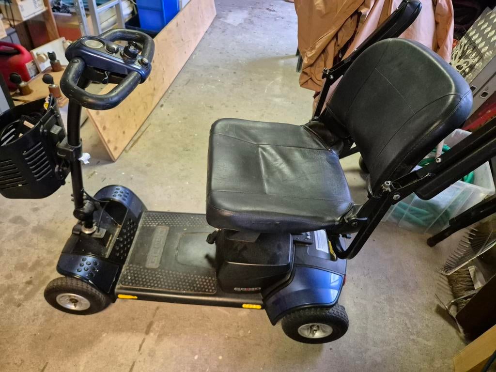 Scootmobiel gogo elite traveller plus, Ophalen