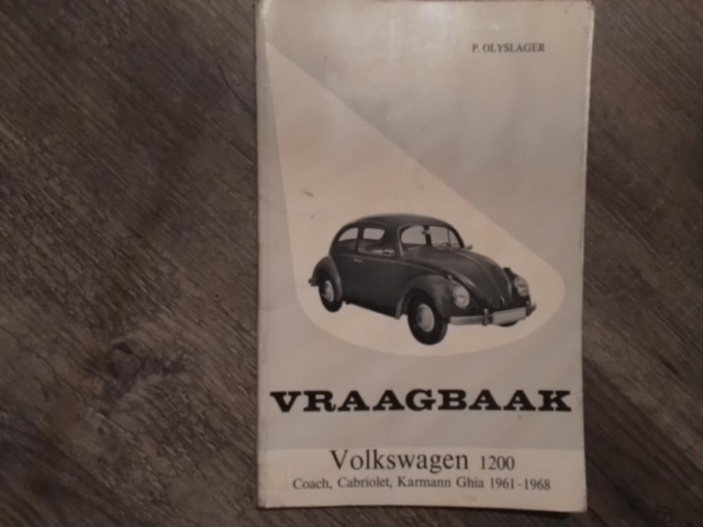 Vraagbaak volkswagen 1200., Ophalen of Verzenden, Zo goed als nieuw, Volkswagen
