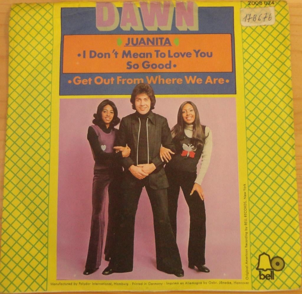 Dawn > Juanita, Cd's en Dvd's, Gebruikt, 7 inch, Single, Ophalen of Verzenden