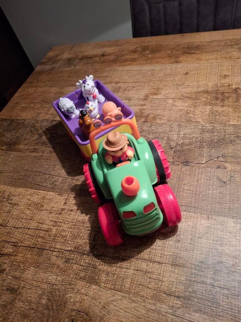 Rijdende tractor met licht en geluid - nette staat, Ophalen of Verzenden, Zo goed als nieuw