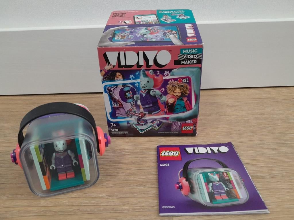 Lego 43106 Vidiyo
Compleet, Ophalen of Verzenden, Zo goed als nieuw, Complete set, Lego