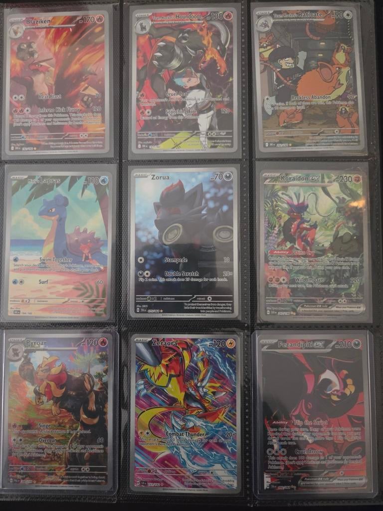 Pokemon Kaarten - Diverse Sets, Ophalen of Verzenden, Gebruikt, Losse kaart, Foil