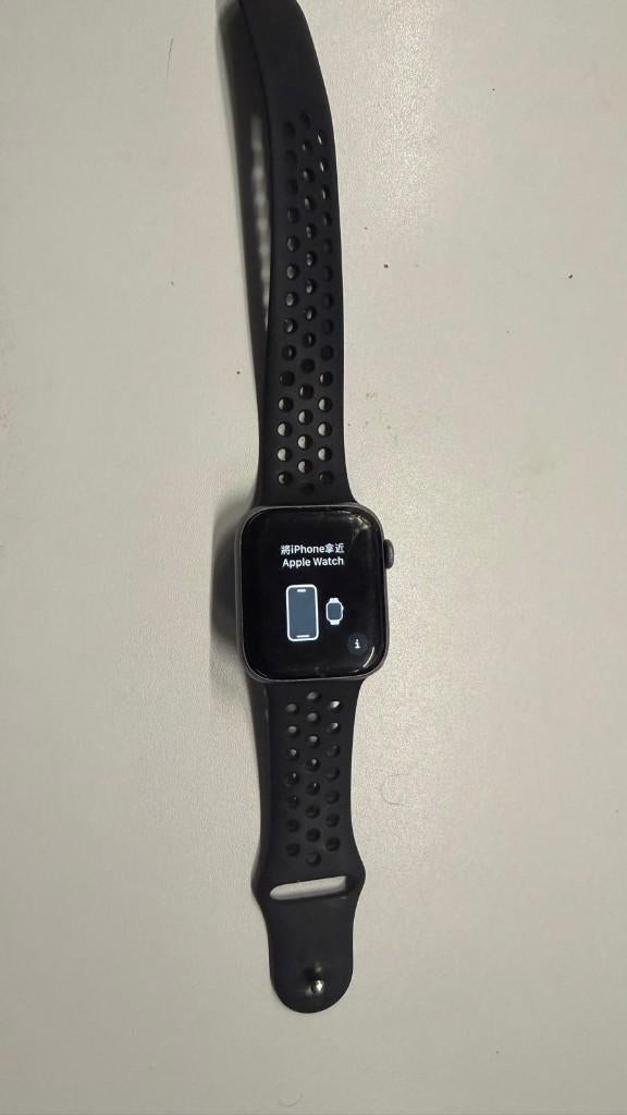 Apple Watch Series 5 44mm - Glas Gebroken, Hoogte, Gebruikt, Apple Watch ⌚️, Zwart