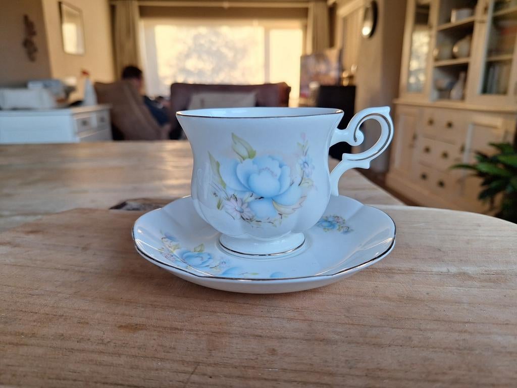 Vintage Royal Canterbury Theekop & Schotel, Ophalen of Verzenden