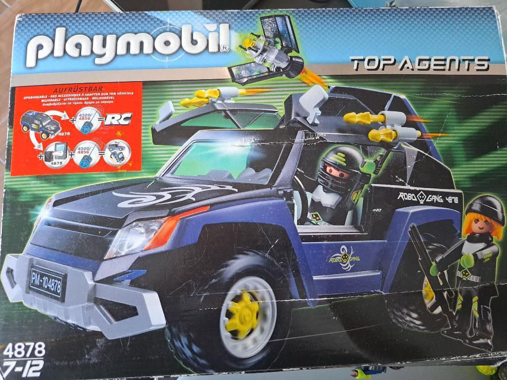 Playmobil robo gangster terreinwagenset 4878, Ophalen of Verzenden, Zo goed als nieuw, Complete set
