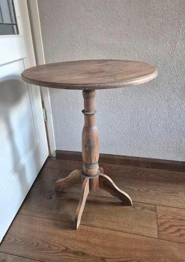 Landelijke Wijntafel, Huis en Inrichting, Tafels | Bijzettafels, Ophalen, 60 cm of meer