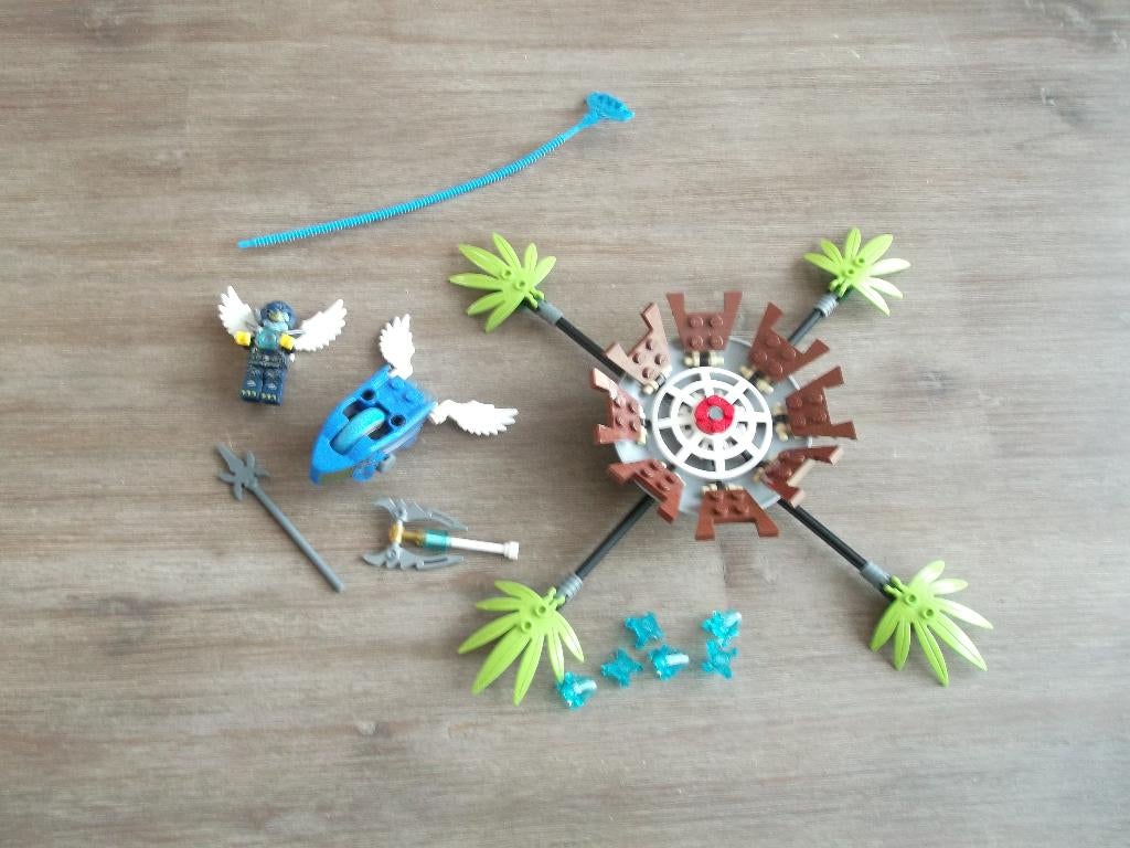 lego legends of chima 70105 nest dive (2013), Ophalen of Verzenden, Gebruikt, Complete set, Lego
