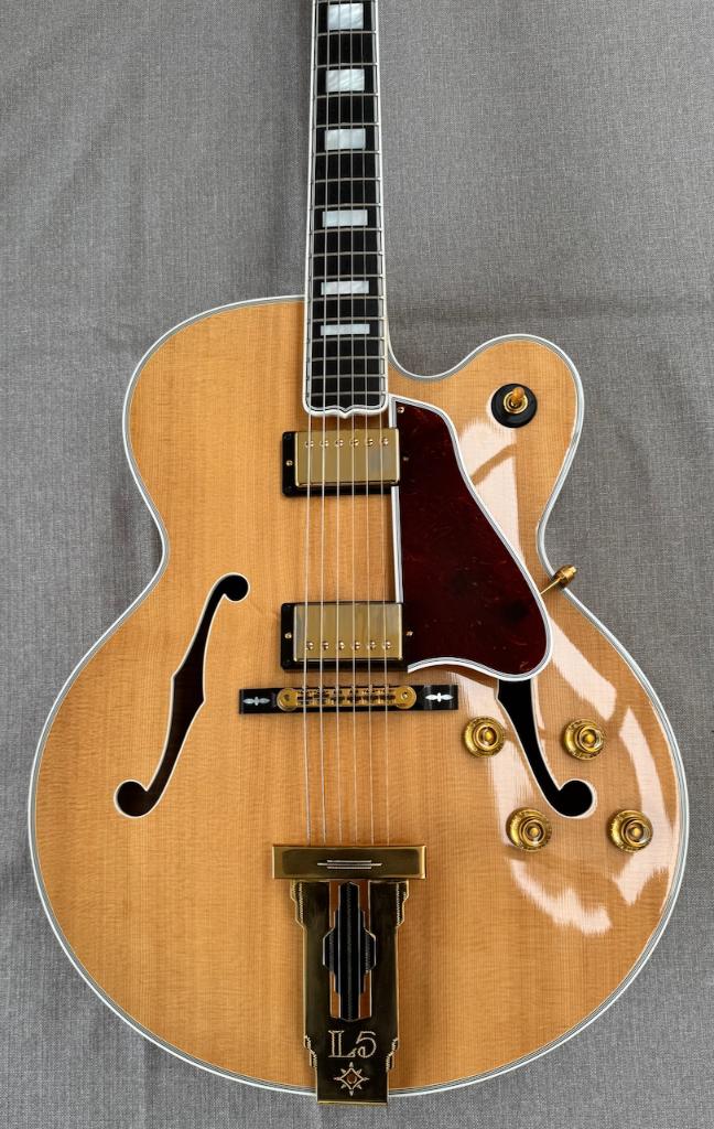 GIBSON L5 / CES CUSTOMSHOP / BLONDE / ARCHTOP / IZGS, Ophalen of Verzenden, Zo goed als nieuw, Hollow body, Gibson