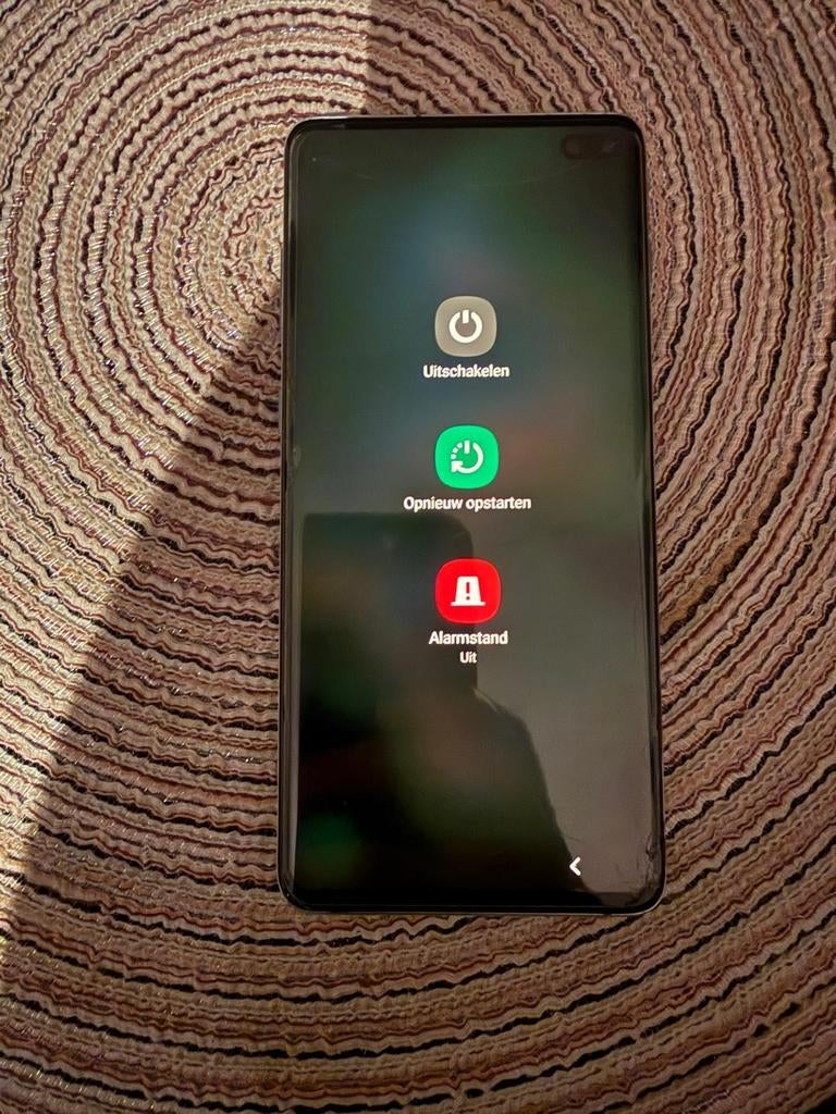 Samsung S10 Plus - Lichte Krasjes, Goede Batterij, Gebruikt, Zwart, Touchscreen, Ophalen of Verzenden