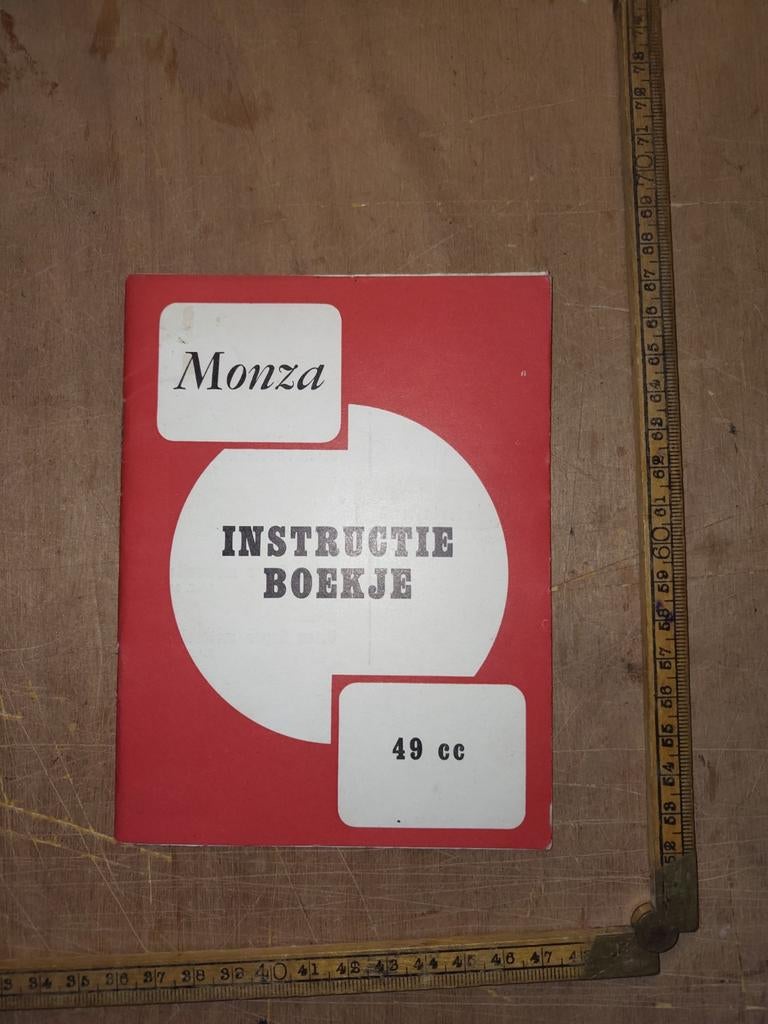 Monza instructieboekje 49cc, Ophalen of Verzenden