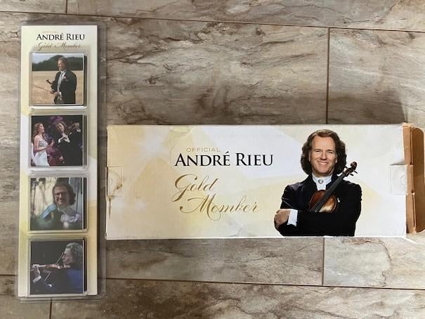 Gold member cadeau set André Rieu, Verzamelen, Ophalen of Verzenden, Zo goed als nieuw, Overige typen
