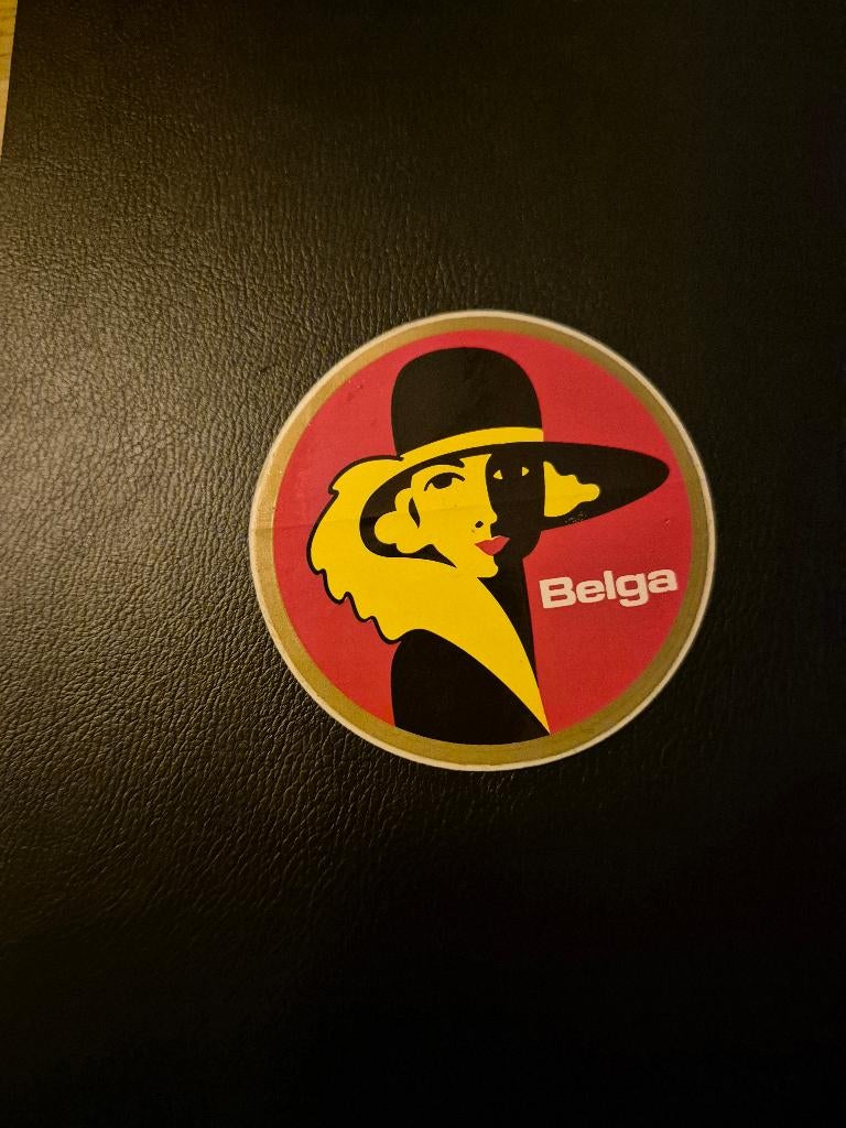 Belga sticker, Verzenden, Zo goed als nieuw, Overige typen