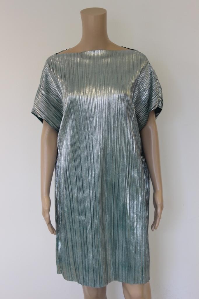 weekday groen/zilveren jurk maat M, Maat 38/40 (M), ., Ophalen of Verzenden, Zo goed als nieuw