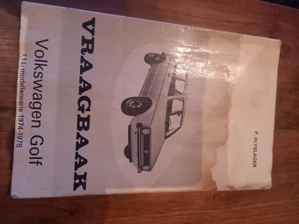 Vraagbaak Volkswagen Golf 1100 vanaf 1974 NL, Ophalen of Verzenden