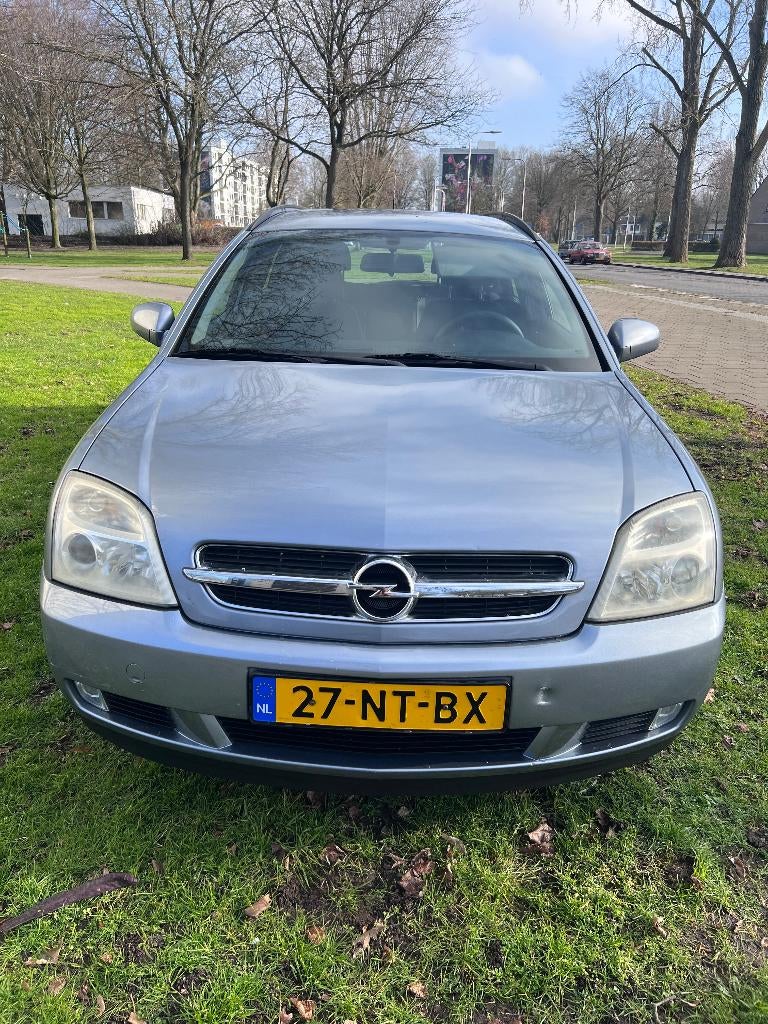 Opel Vectra wagon 1.8 16V | 2004 | Grijs| Airconditioning, Auto's, 1370 kg, 4 cilinders, 1796 cc, Origineel Nederlands