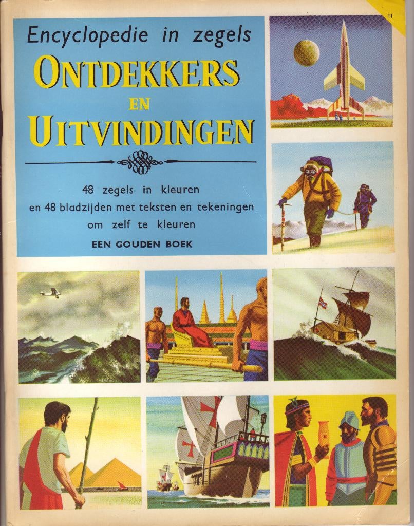 Ontdekkers en Uitvindingen - compleet verzamelabum, Ophalen of Verzenden, Zo goed als nieuw