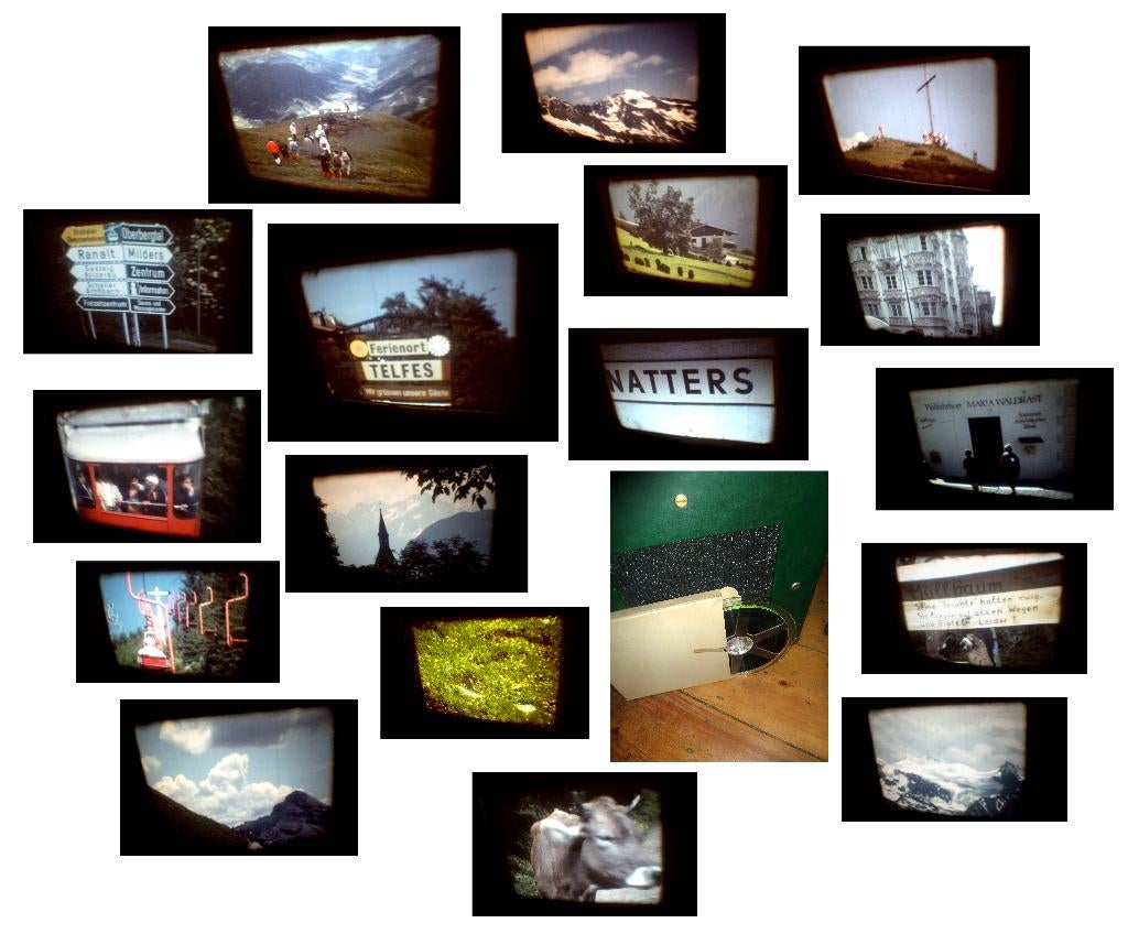 8mm film amateur - rondom Stubai -1982 - 240mtr - mooi -, Ophalen of Verzenden, 8mm film