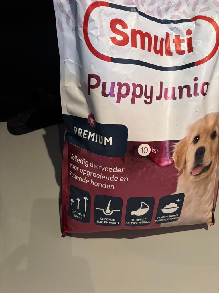 Puppy brokken smulti, Dieren en Toebehoren, Dierenvoeding, Ophalen, Hond